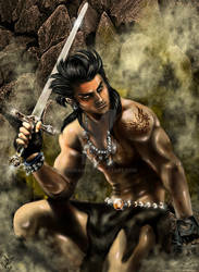 Barbarian Prince by MonAshk