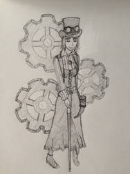 Steampunk girl