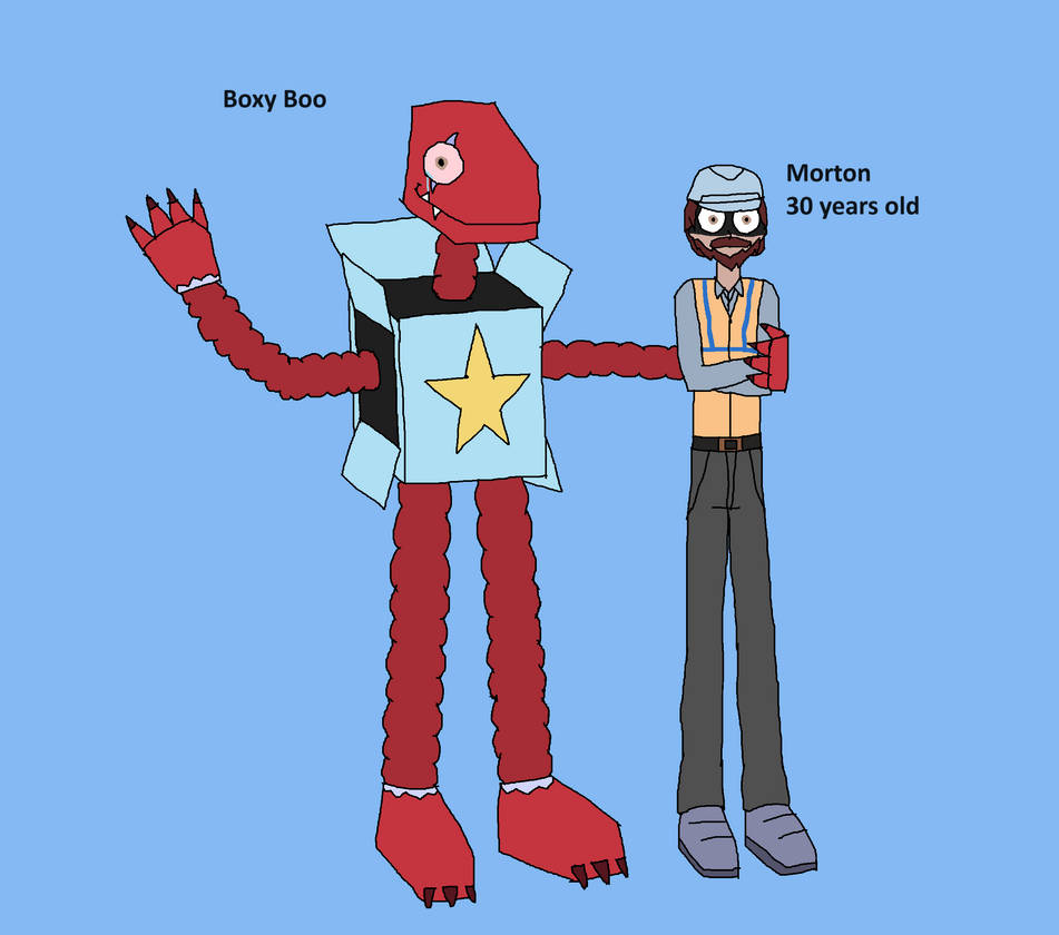 Boxy Boo (Poppy playtime au) by Deltaheartsstuff on DeviantArt