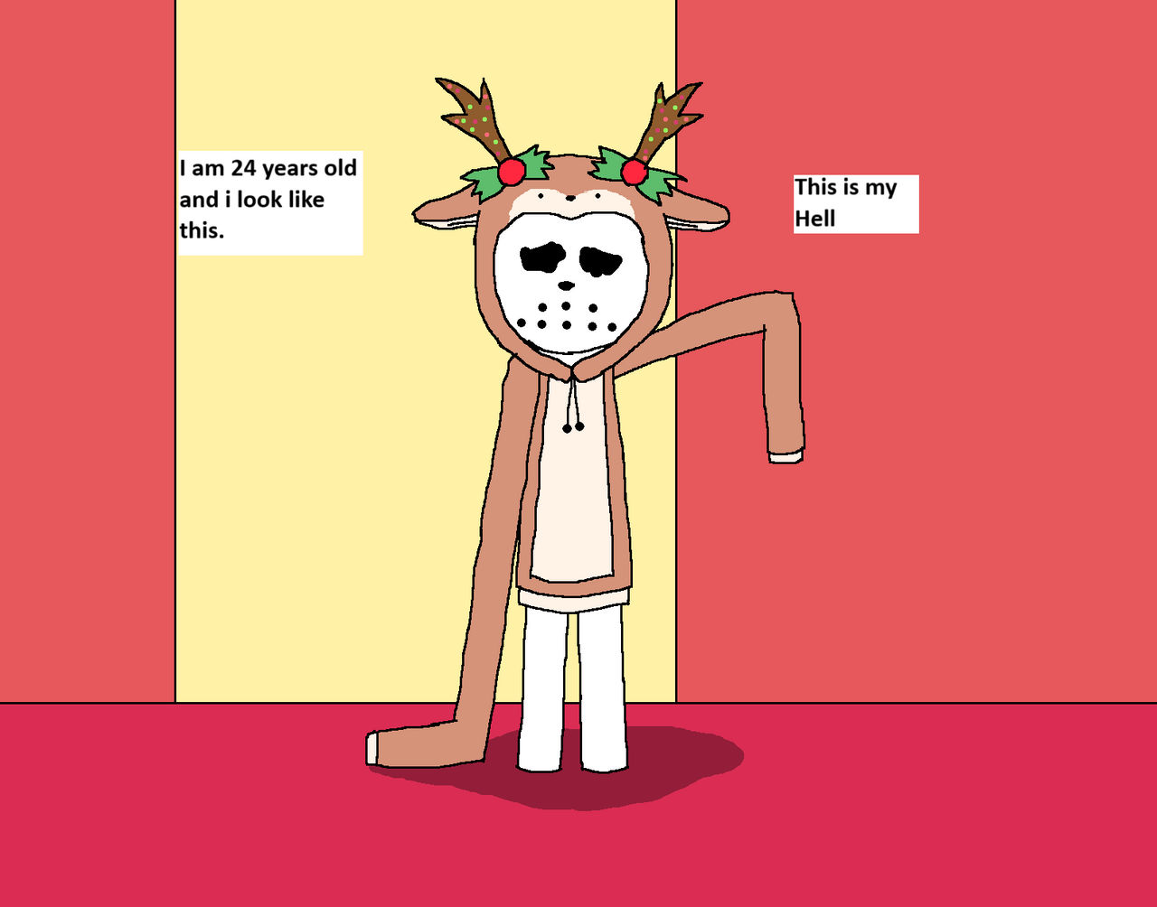 Rudolph suffering by Deltaheartsstuff on DeviantArt