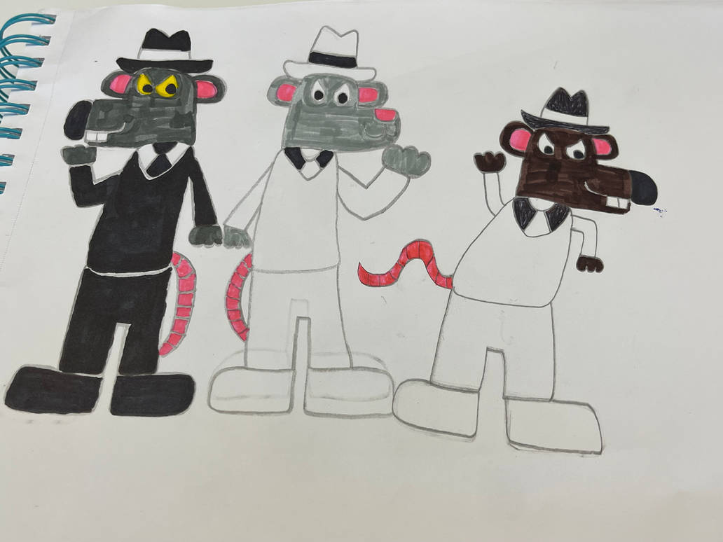 Gangster Rats by GabieLizard2 on DeviantArt