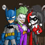 batman joker harley highlight