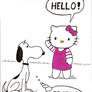 Snoopy meets HelloKitty