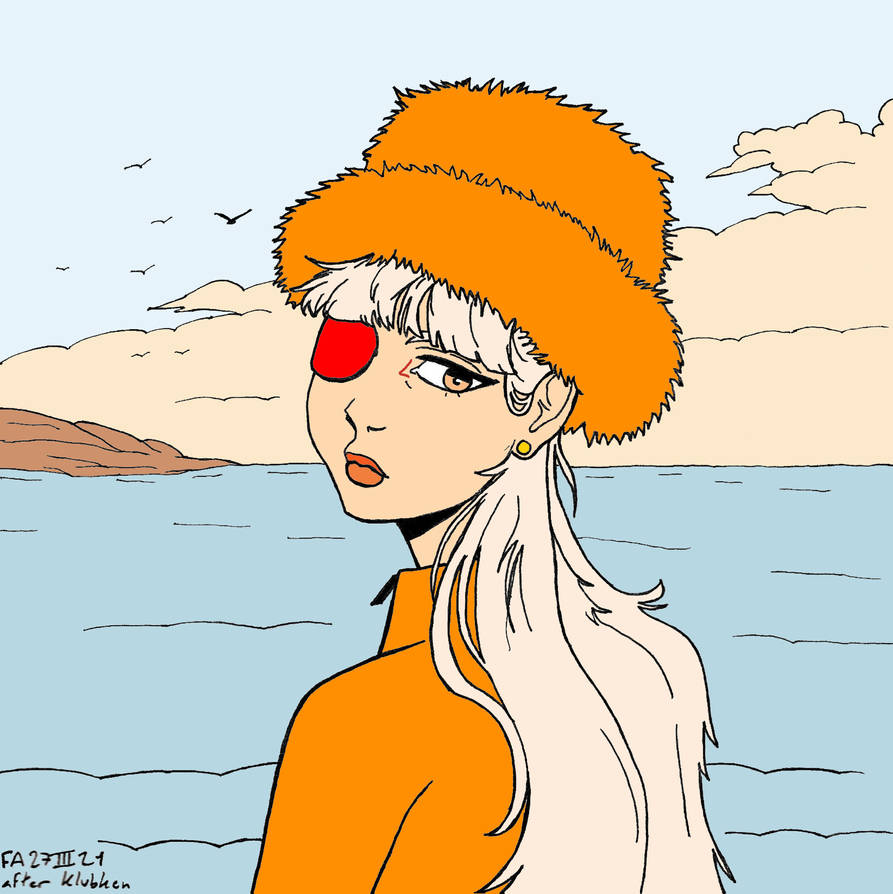 DTIYS 75 Orange hat girl
