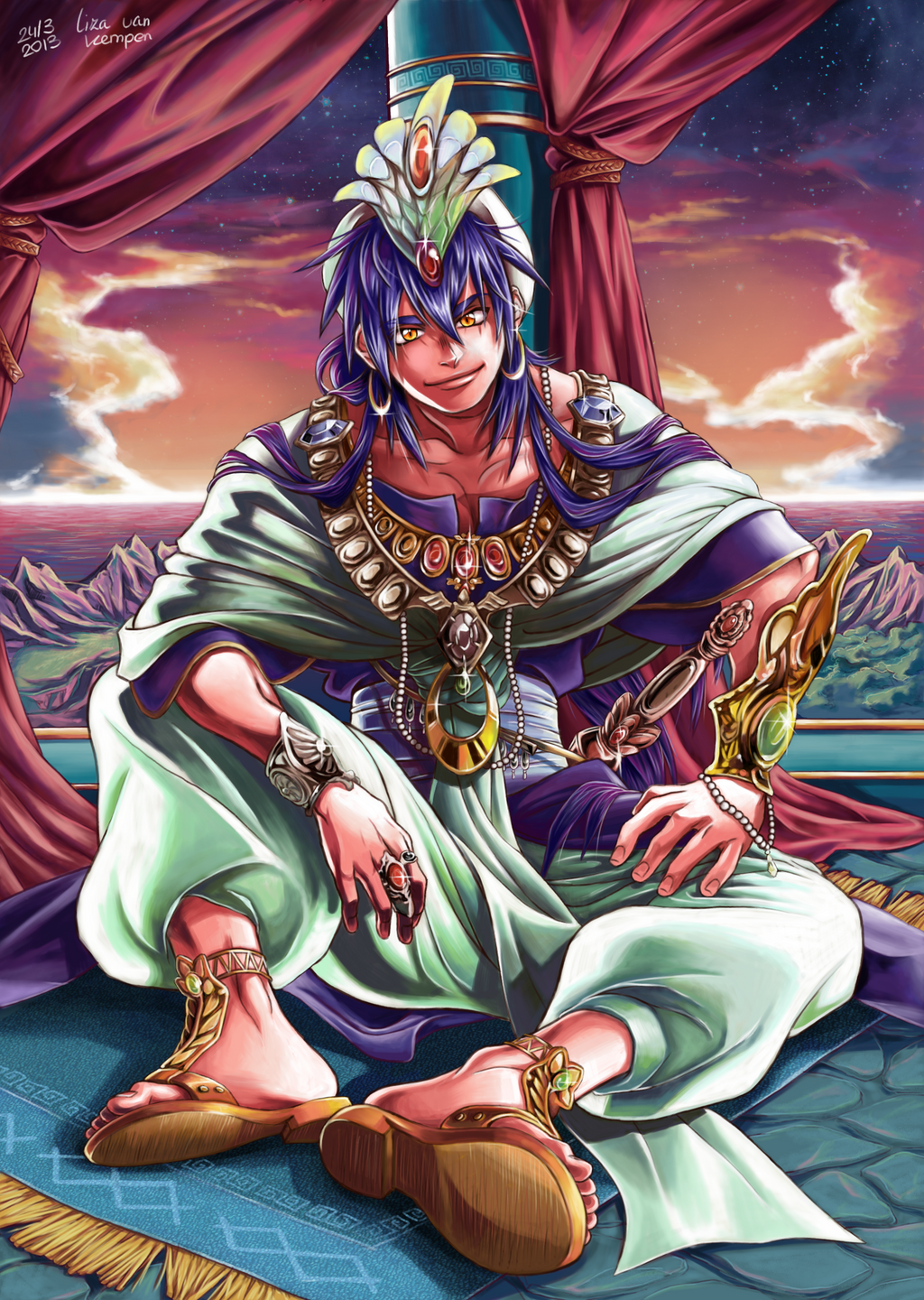 Sinbad, king of Sindria