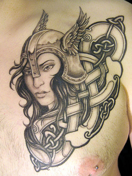 Valkyrie Tattoo by nataliaborgia on DeviantArt Valkyrie Tattoo by nataliaborgia on DeviantArt