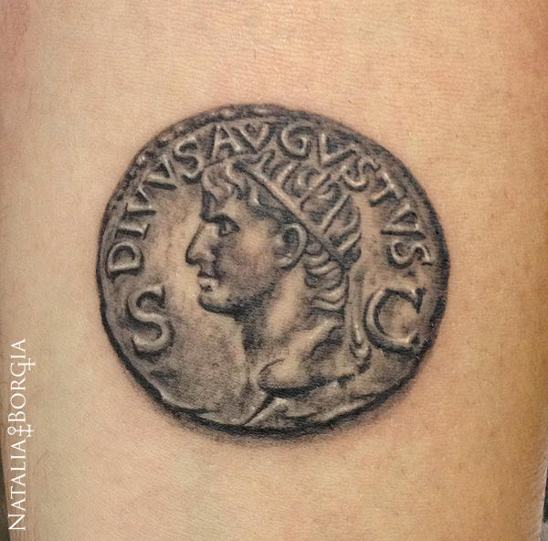 Roman Coin Tattoo by on DeviantArt