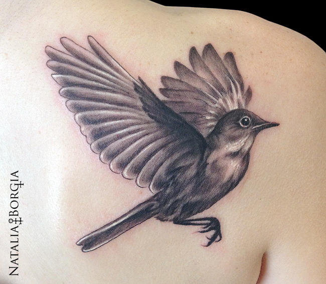 Nightingale bird Tattoo by on DeviantArt