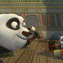 Po plays with Shifu