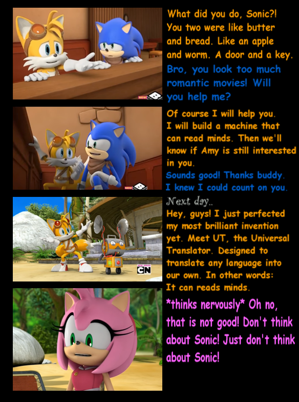 Ask the Characters #2: Sonic and Amy by Okida on DeviantArt