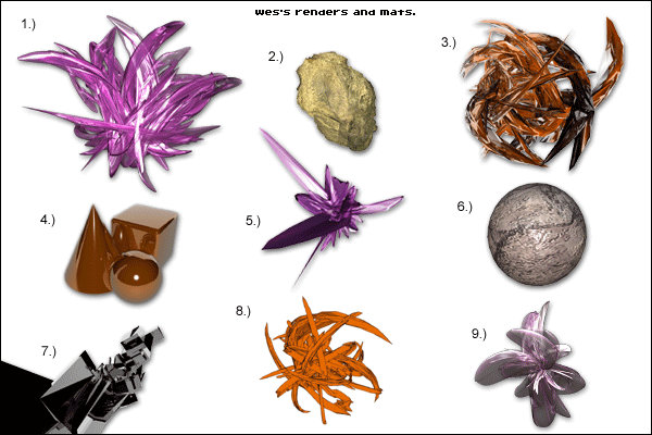 Renders and Mats Collection 01 by steener on DeviantArt