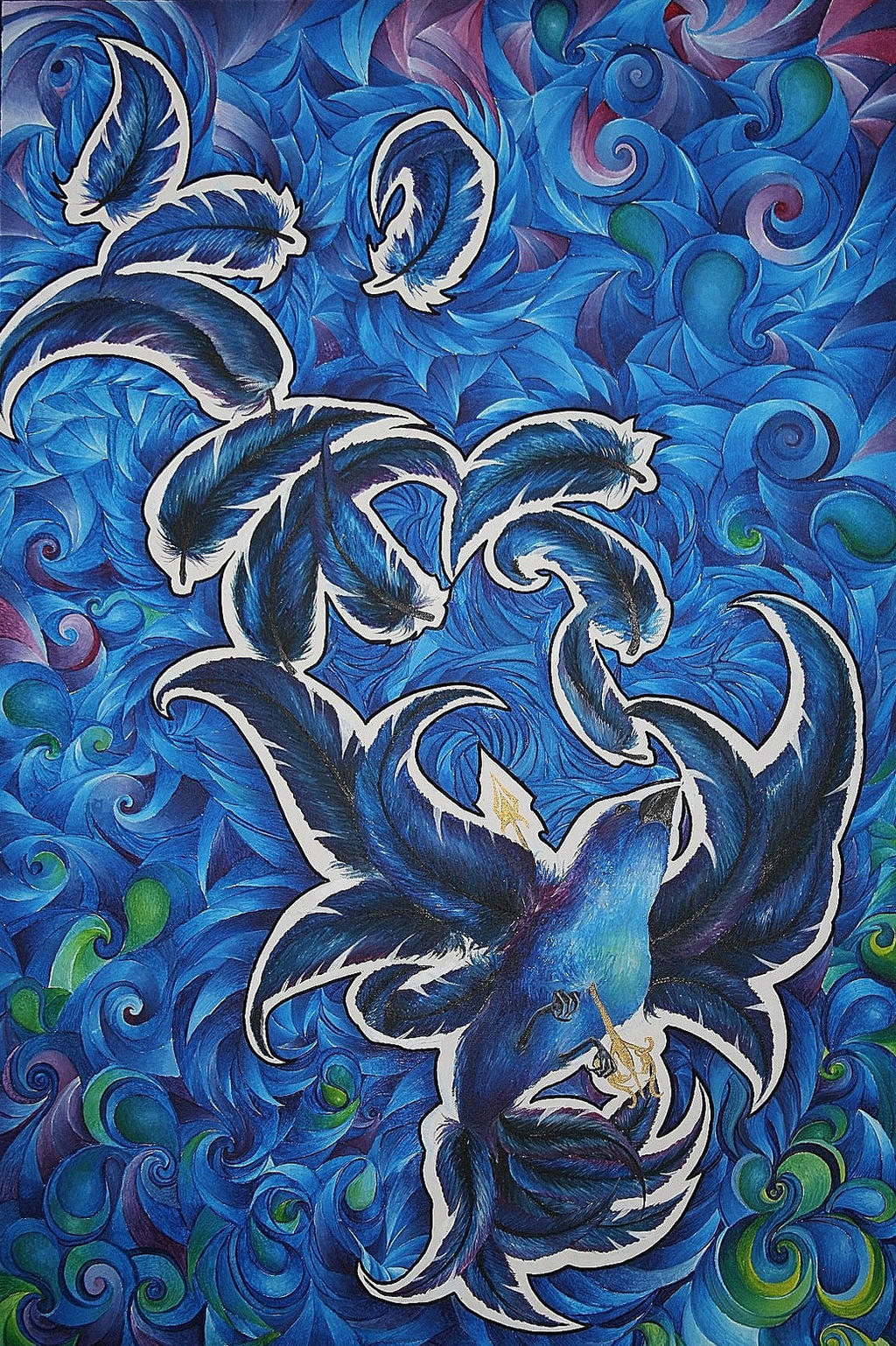 Bird Falling Deviantart The Falling Bird by Kyla-Nichole on DeviantArt