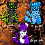 Adoptables 70 OPEN *Happy Halloween!*