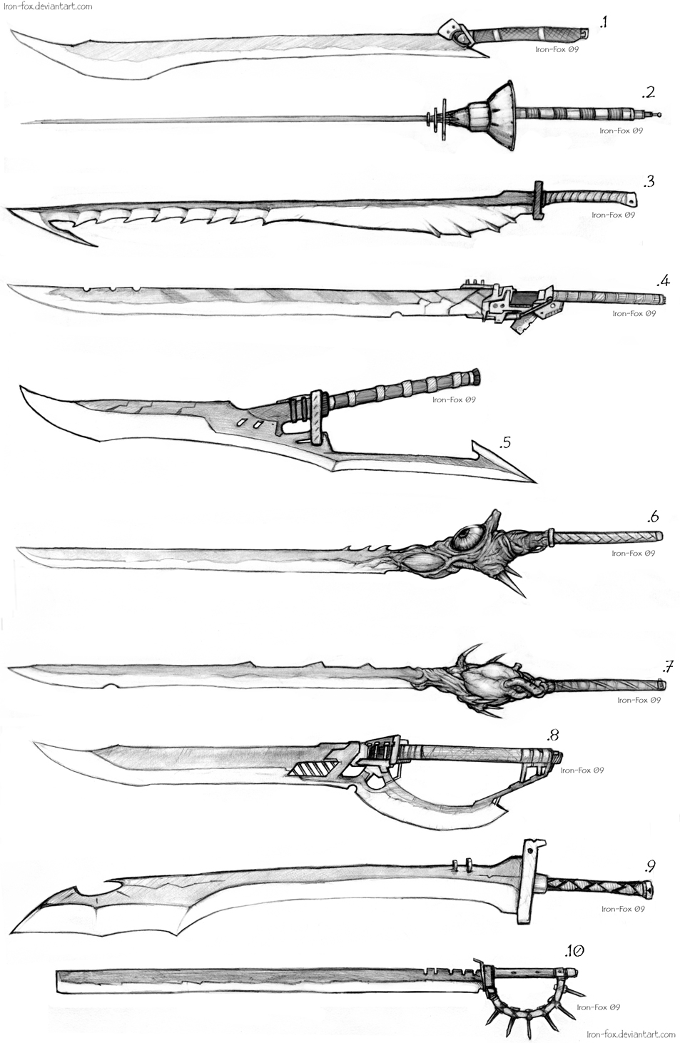 Sword Designs 4 by Iron-Fox