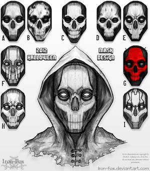 2012 Halloween Mask Design