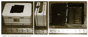 pinhole camera: 4x5 lunchbox