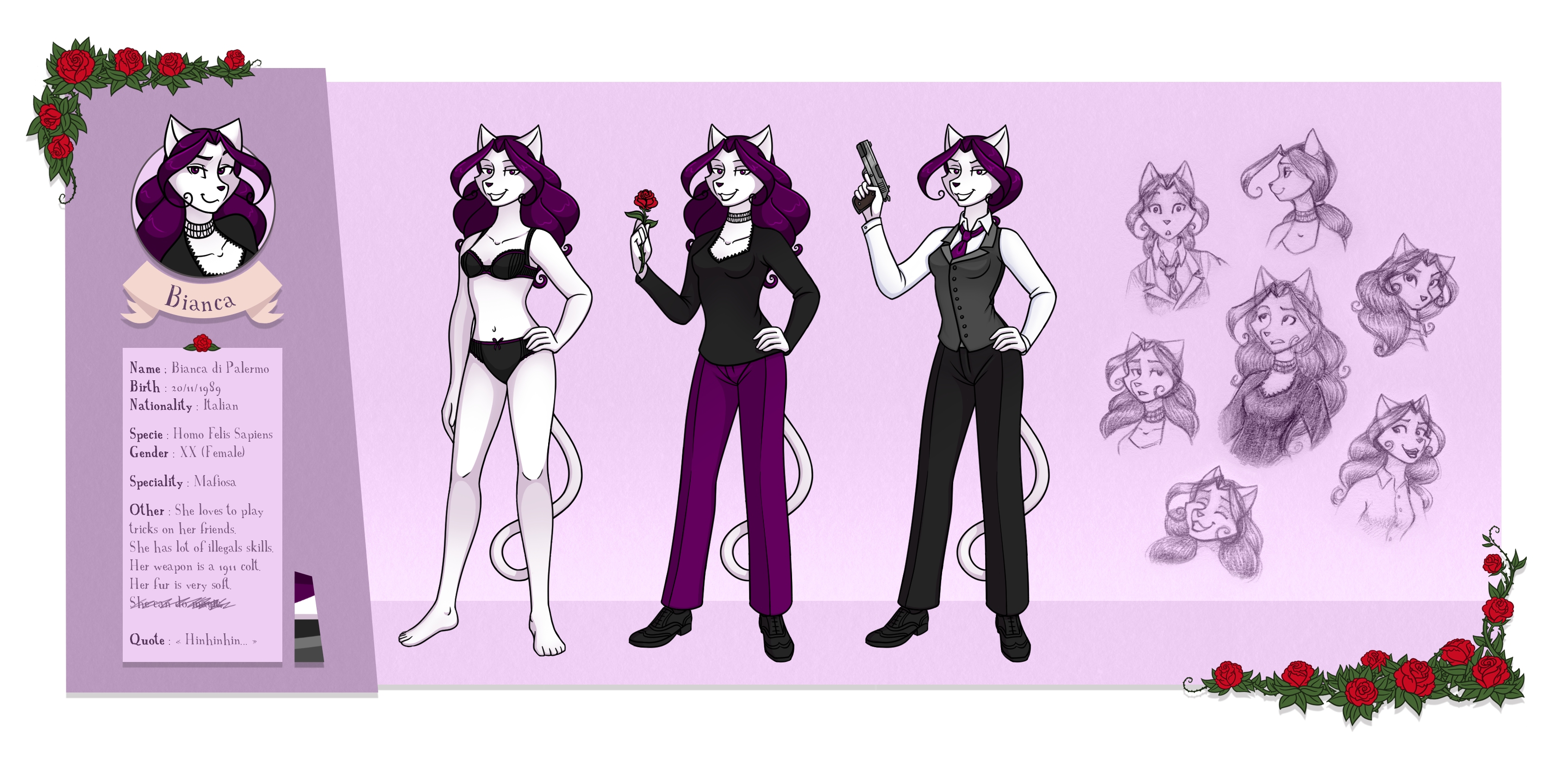 Ref sheet - BIANCA