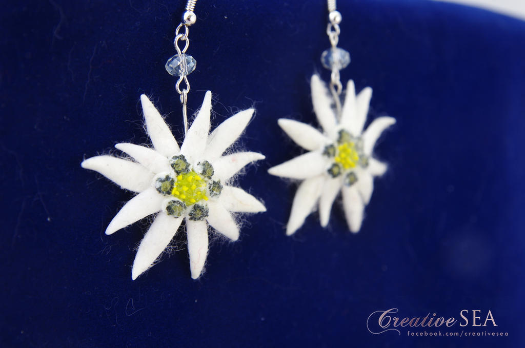 Edelweiss earrings