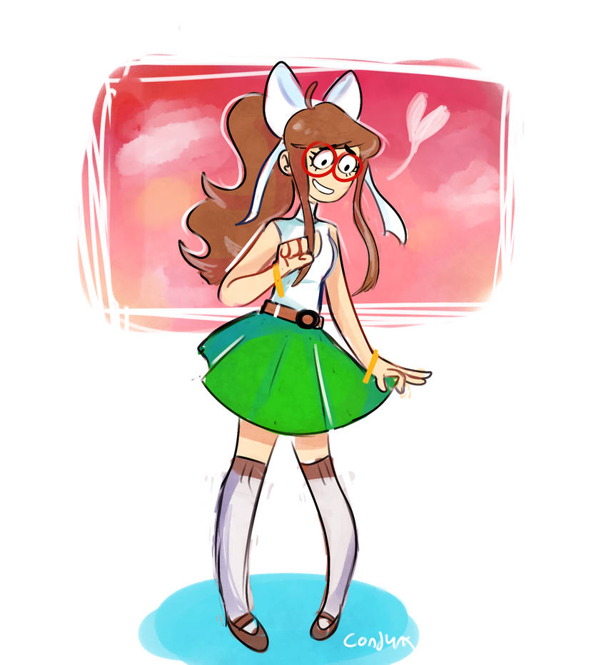 Conjunx Ritus a new outfit for monika by Conjunx on DeviantArt