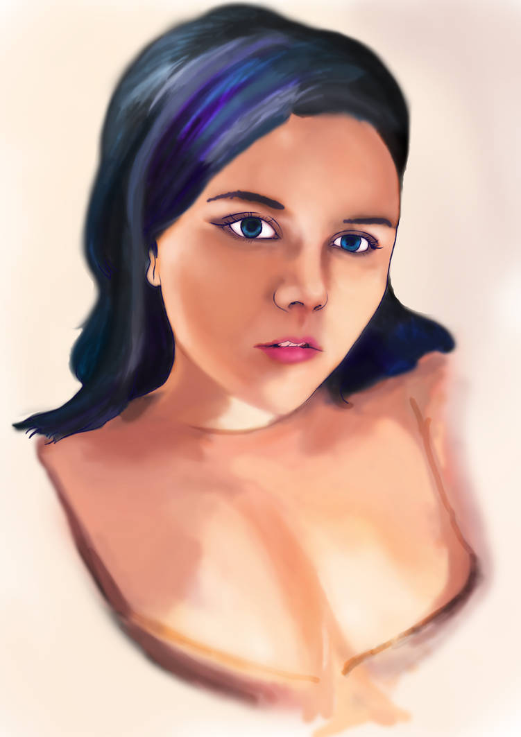Deviantart Stock Face face by HilarioArt on DeviantArt