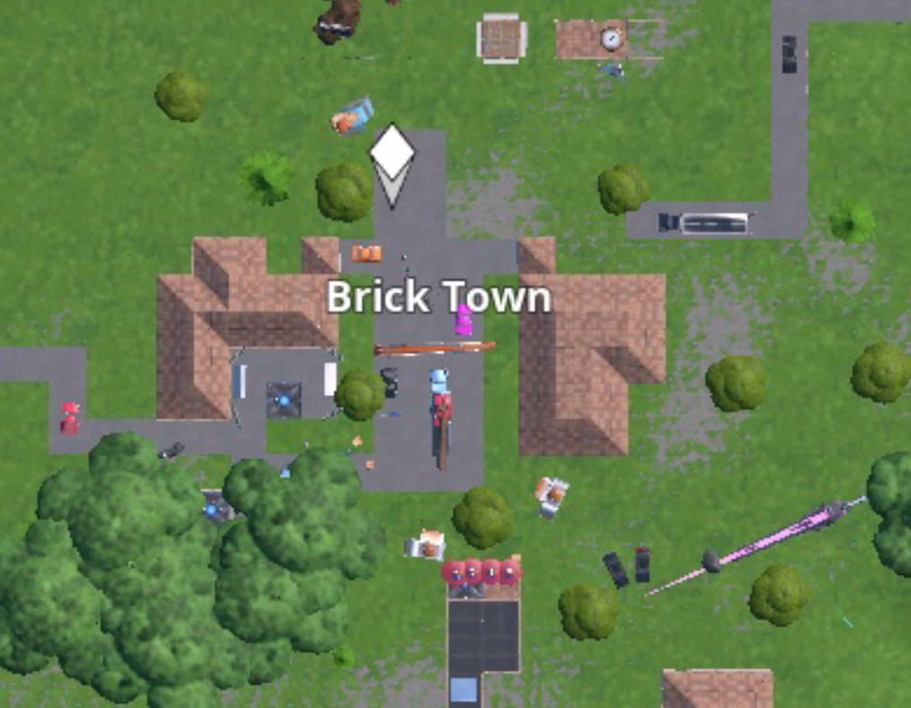 Brick House Battle Royale Brick Town Map by epicgreengoblin on DeviantArt