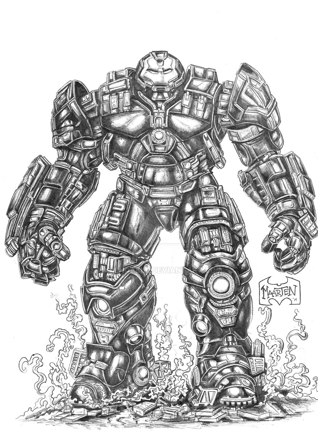 Iron Man HulkBuster by Xpendable on DeviantArt