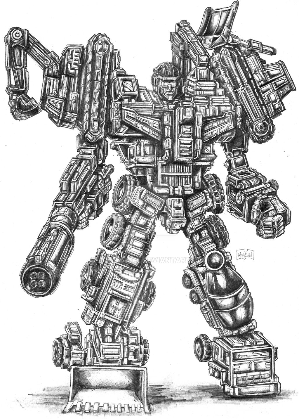 Devastator by Xpendable on DeviantArt