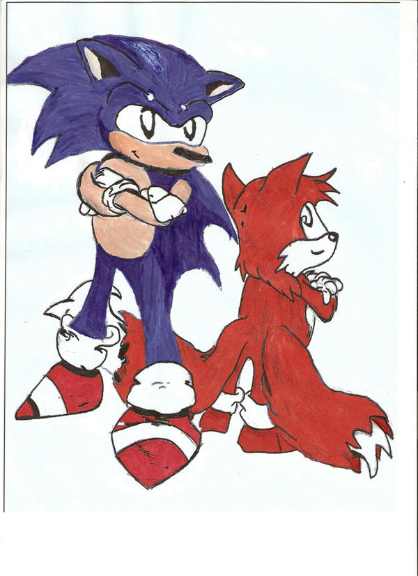 Sonic and Tails - Color by Soniccuz on DeviantArt