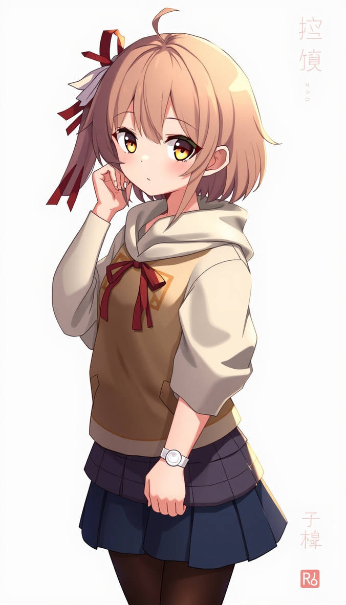 Misaki 12 year old anime girl from Riri Wenka Char