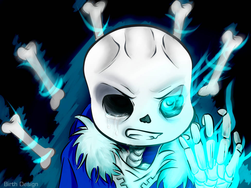 Undertale Sans The skeleton by BirthDesign on DeviantArt
