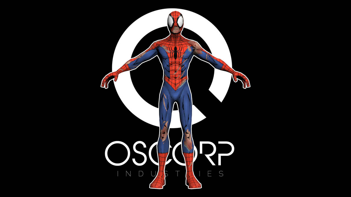 Battle-Damaged Spider-Man by NosbornGG on DeviantArt