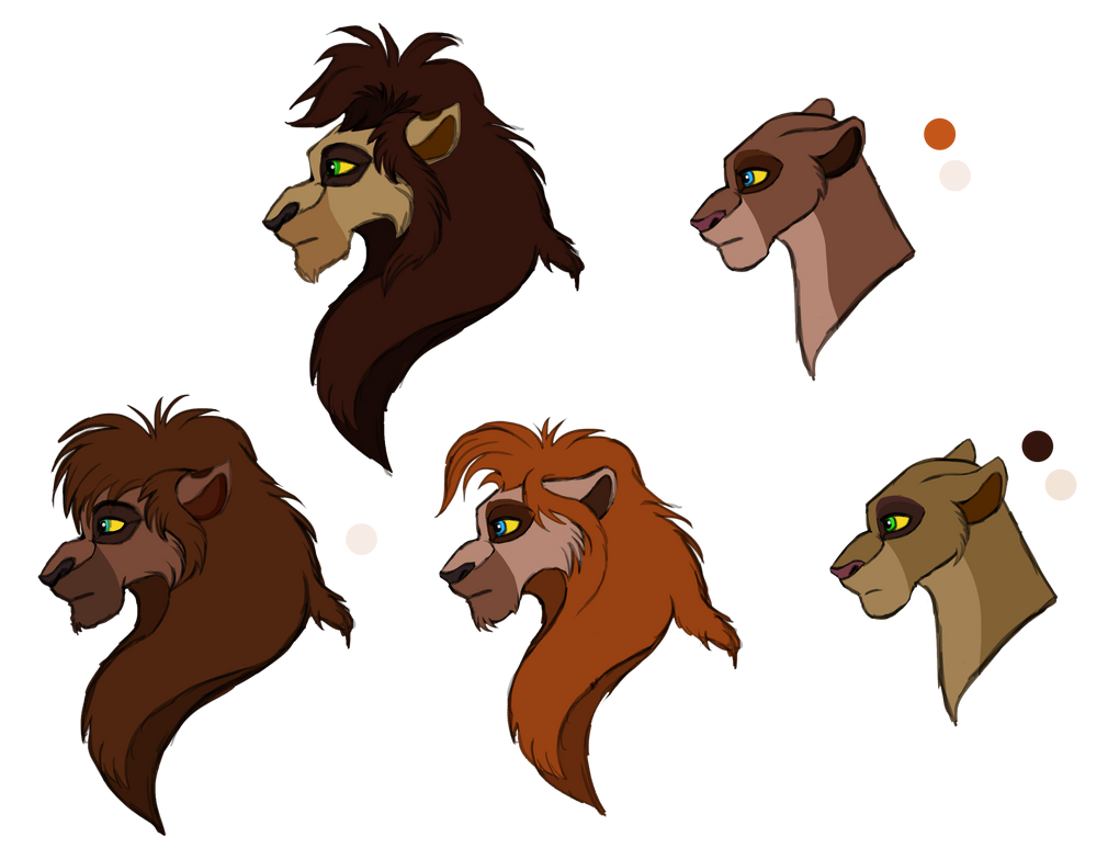 Concept Lion Designs 2 By Devinital Tlk On Deviantart Concept Lion Designs 2 By Devinital Tlk On Deviantart
