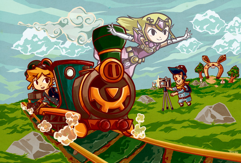 Legend of Zelda: Spirit Tracks by tellielz on DeviantArt