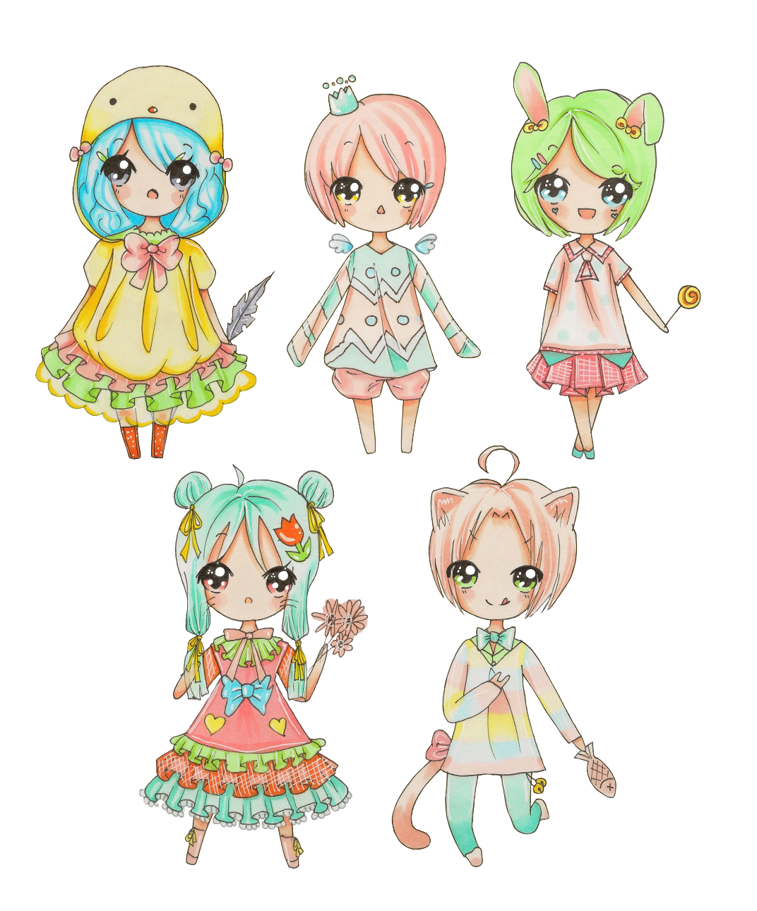 Adoptables: Easter Collection (all taken)