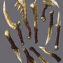 Bone weapons