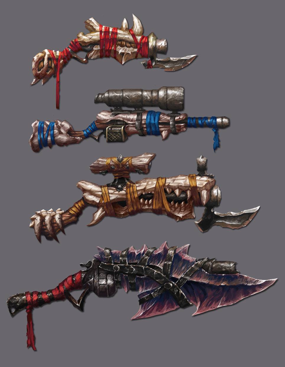 More weapons