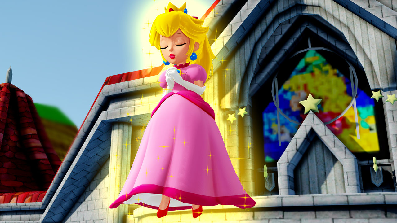 Peach's Rescue SM64DS version. by MissAngela13 on DeviantArt