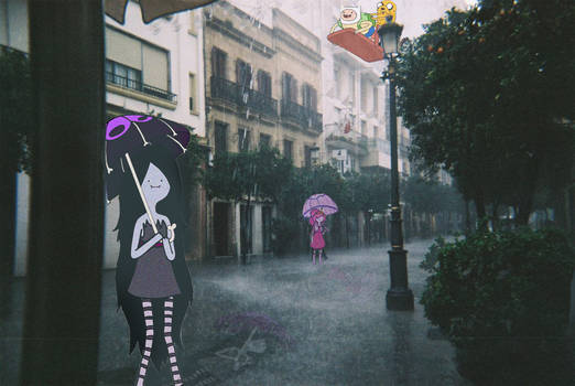 adventure time on rain