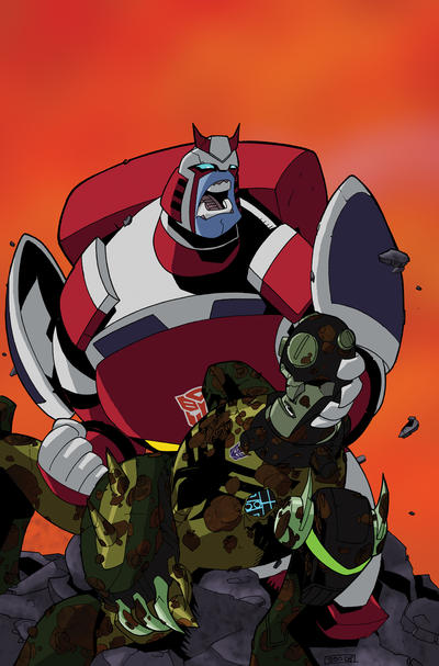 Transformers Animated 3 Cover