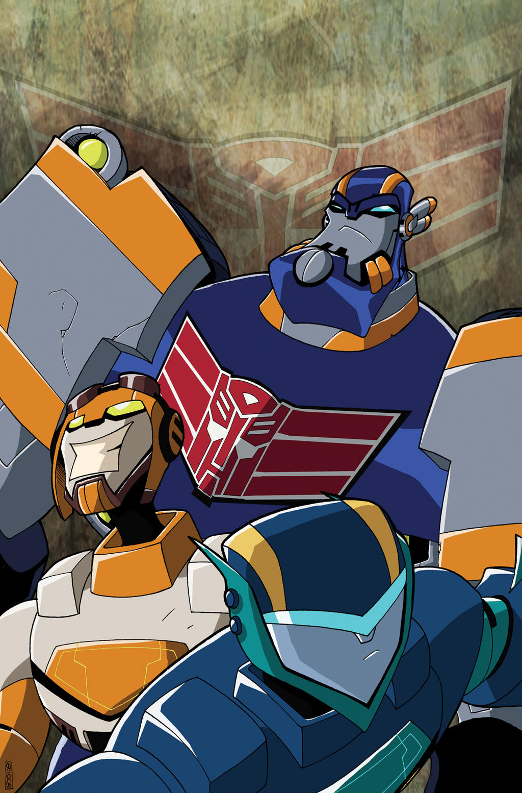 Transformers Animated 6 Cover by LiamShalloo
