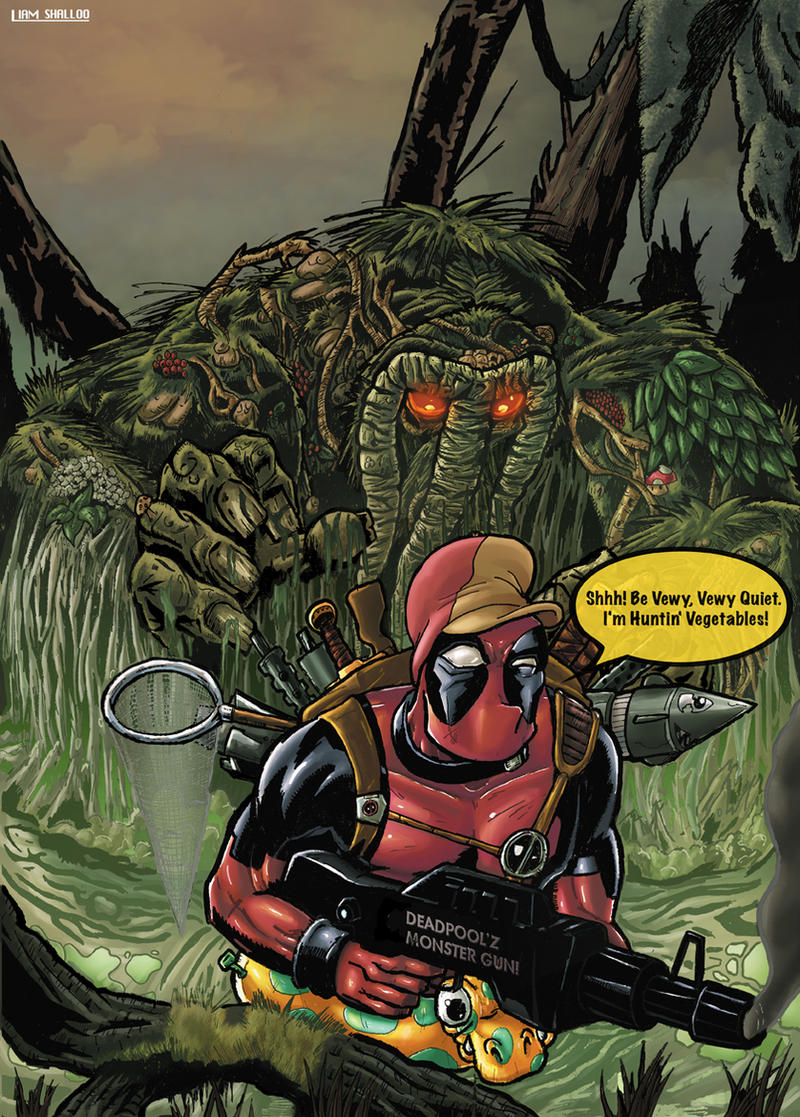 Deadpool vs Man Thing