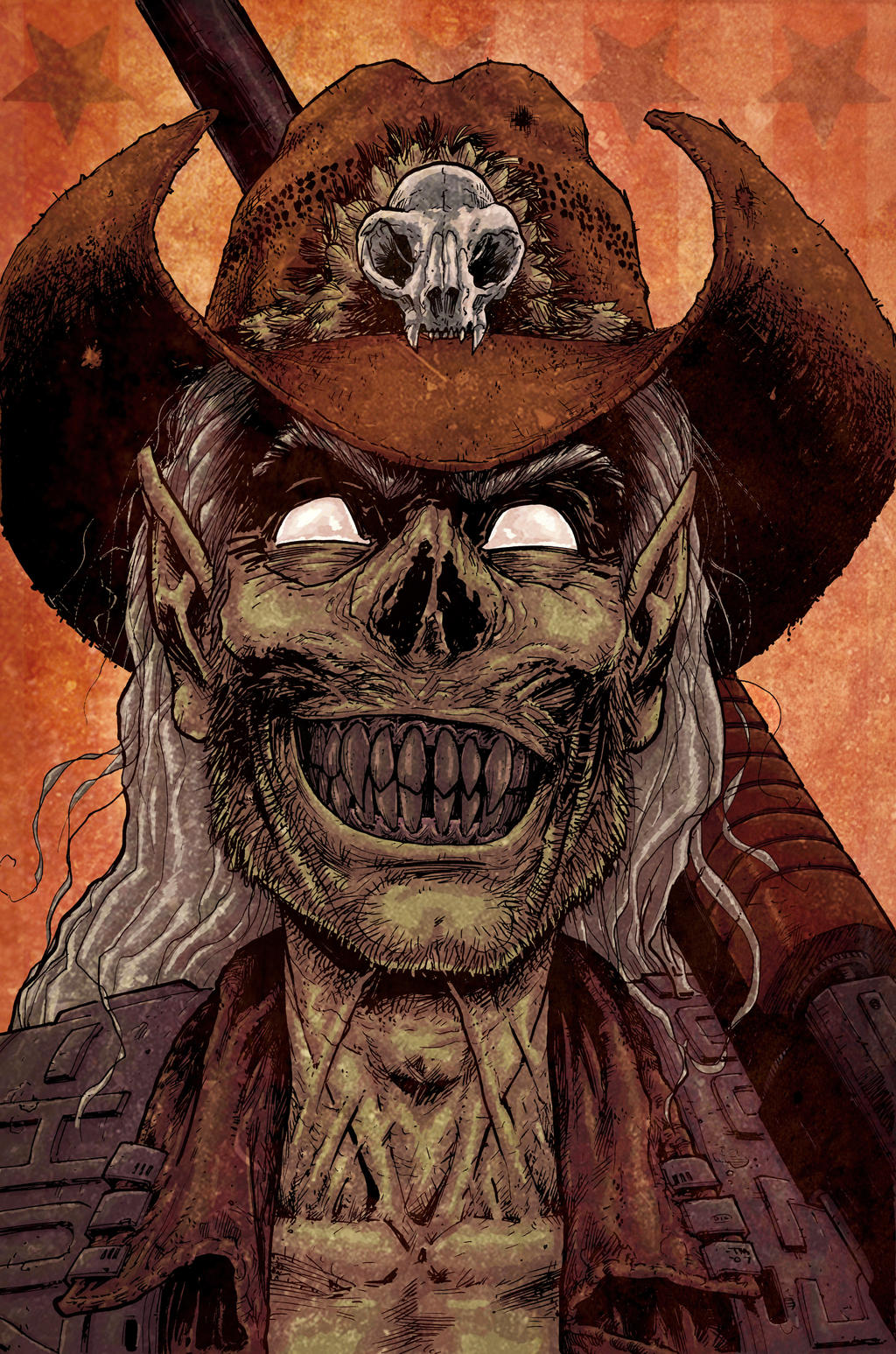 Rhinestone Zombie Cowboy