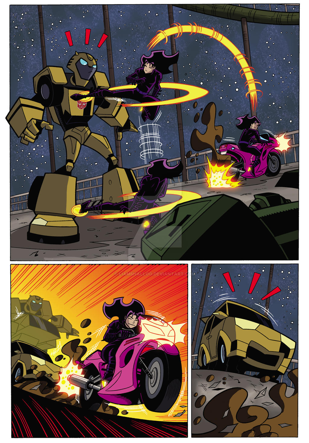 Transformers Animated 3 pg 8