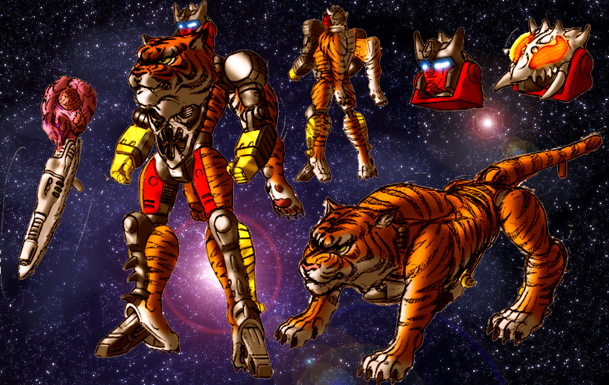 Beast Wars Cattilla with BG