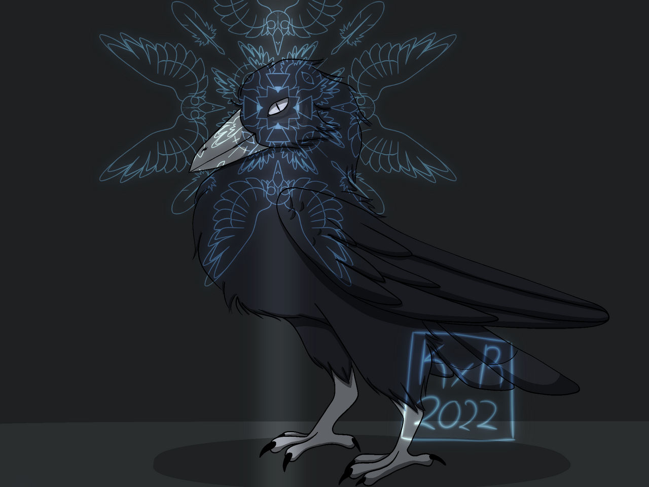 Corvid by KitxRingo on DeviantArt