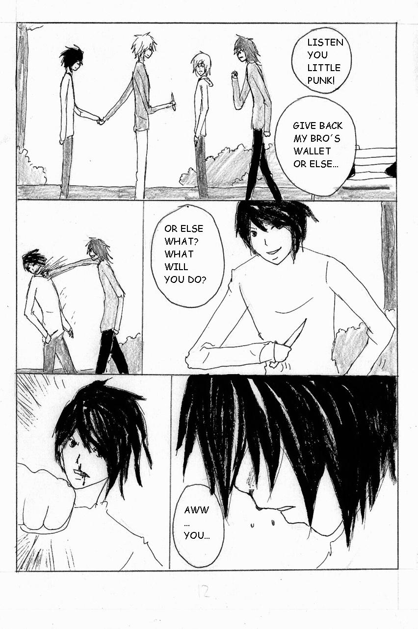 Jeff the killer story (manga) - page 12 by Mioponnu on DeviantArt