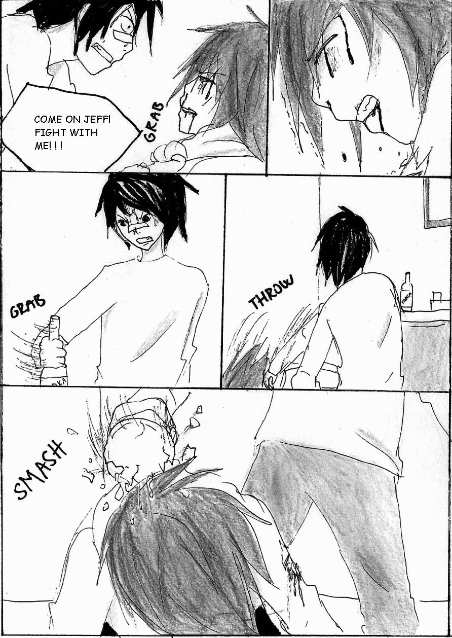 Jeff the killer story (manga) - page 34