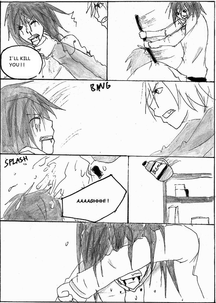 Jeff the killer story (manga) - page 12 by Mioponnu on DeviantArt