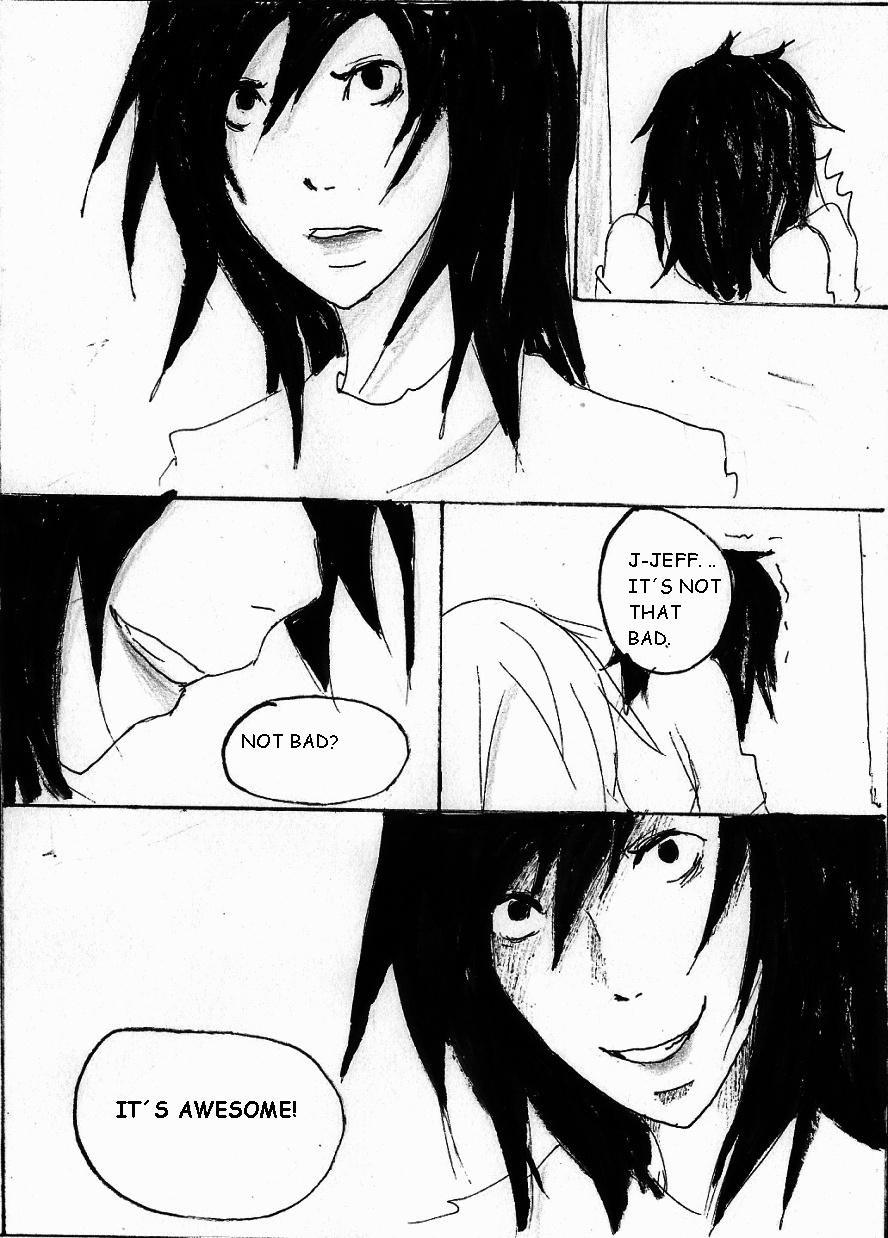 Jeff the killer story (manga) - page 12 by Mioponnu on DeviantArt