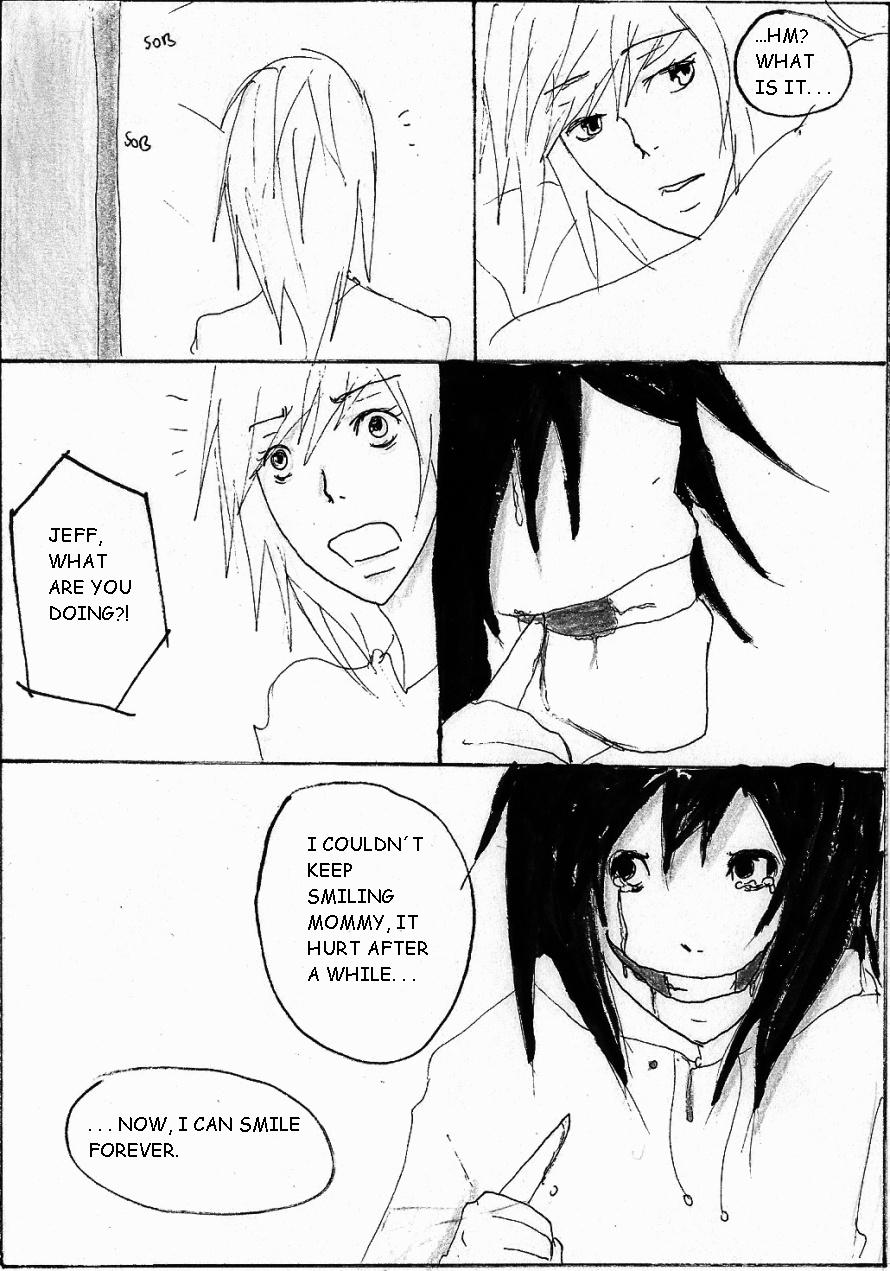 Jeff the killer story (manga) - page 12 by Mioponnu on DeviantArt